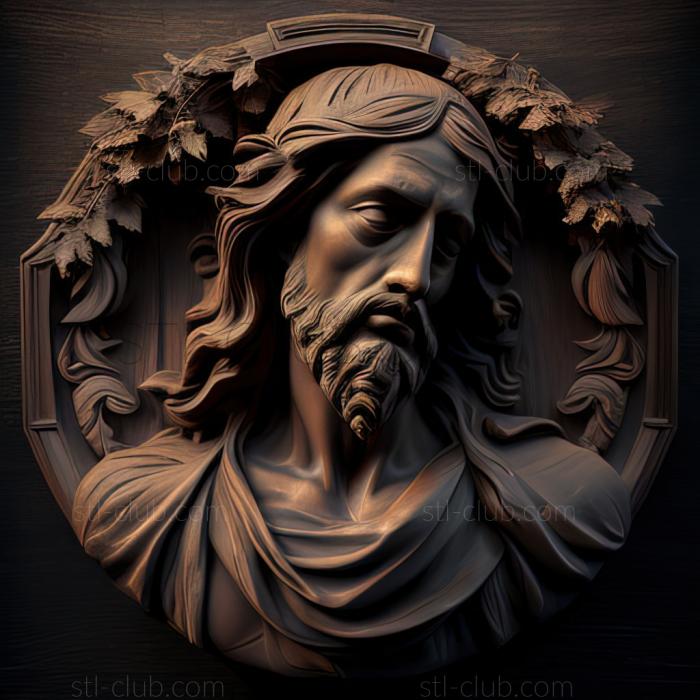 3D model st jesus (STL)